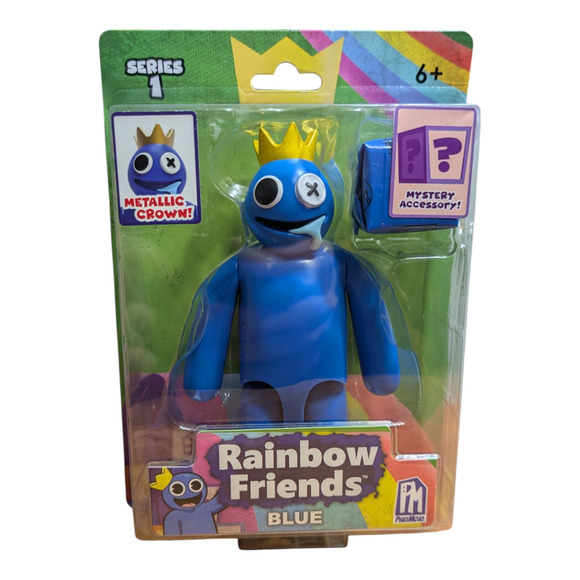 Roblox - Rainbow Friends - Blue Action Figure - Series 1 - Posable 5-inch Figure - Picture 2 of 5